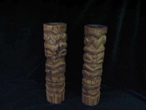 鄂伦春族的木雕制品